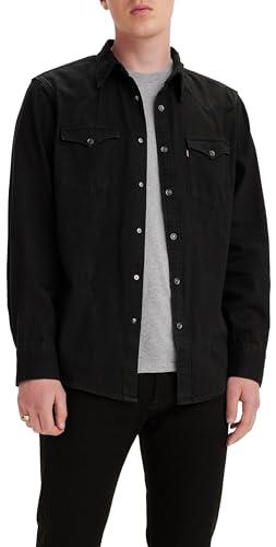 Levi's Barstow Western Standard, Uomo, Marble Black Denim Rinse, L