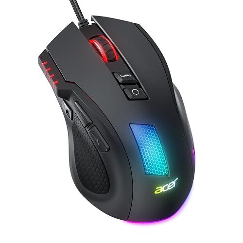 Acer Mouse Gaming Cablato RGB 12800 DPI