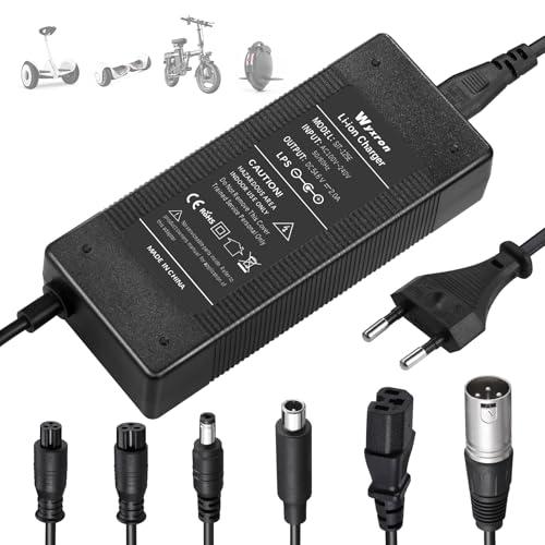 Caricatore Universale 54.6V 2A per Monopattini Elettrici e Bici Elettriche con 6 Connettori