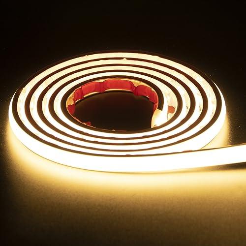Striscia LED COB Adesiva 1 Metro Luce Calda