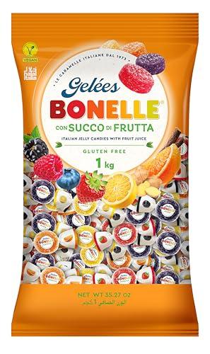 Bonelle Caramelle Gelées ai Gusti di Frutta, 1kg