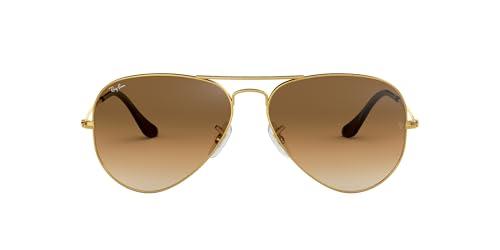 Ray-Ban Aviator Large Metal RB3025 - Oro/Marrone Sfumato