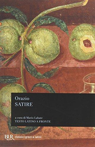 Satire di Quinto Orazio Flacco - Edizione Rizzoli con Traduzione Italiana a Fronte