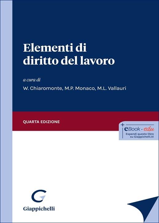 Elementi di diritto del lavoro