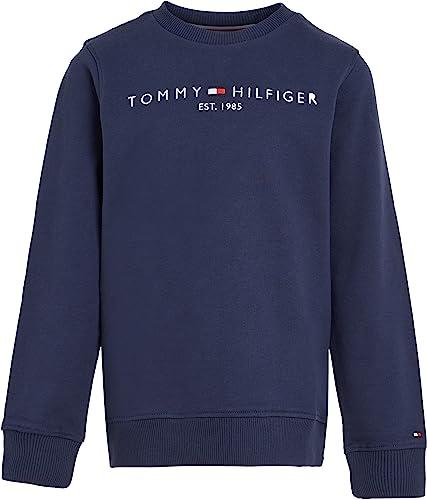Tommy Hilfiger Bambini Unisex Felpa Essential Blu Navy 12 Anni