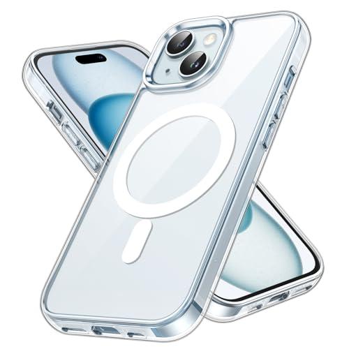JETech Cover Magnetica per iPhone 15 6,1 Pollici Compatibile con MagSafe