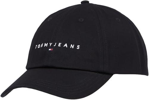 Tommy Jeans Donna Cappellino Cappellino da Baseball, Nero (Black), Taglia Unica
