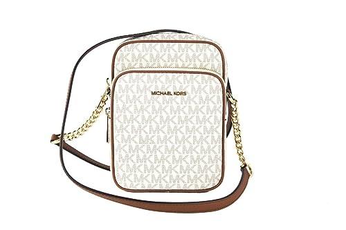 Michael Kors Jet Set Travel Borsetta a Tracolla con Logo - Vaniglia