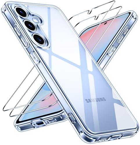 iVoler Cover Anti Ingiallimento per Samsung Galaxy S25 5G con Pellicola Vetro Temperato