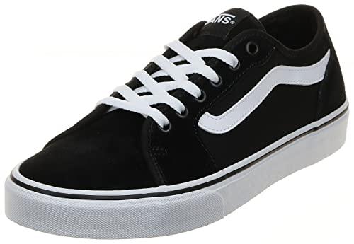 Vans Filmore Decon, Sneaker Uomo, Suede Canvas Nero Bianco, 43 EU