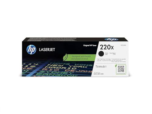 HP 220X W2200X Cartuccia Toner Originale LaserJet Pro, Nero, 7.500 pagine