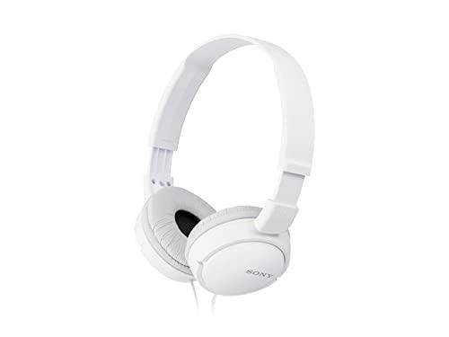 Sony Mdr-Zx110 - Cuffie On-Ear, Bianco, Cablato