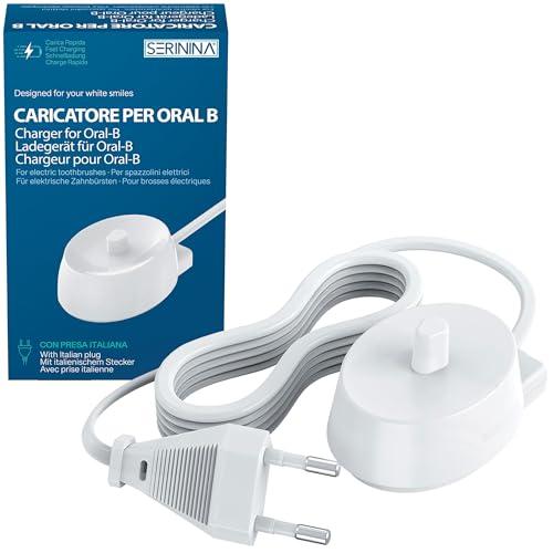 Caricatore per Spazzolino Elettrico Oral-B, Base di Ricarica Modello 3757 Compatibile