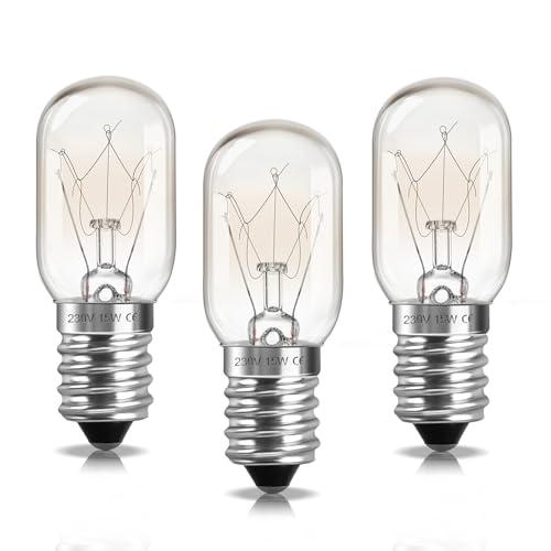 Lampadina E14 Dimmerabile per Forno, Frigorifero e Lampade di Sale - 3 Pezzi