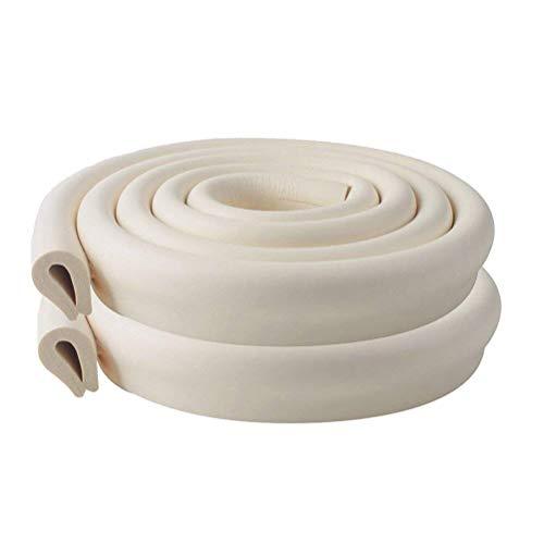 Vicloon Protezioni per Bordi Antiurto per Bambini, 2 Metri (Bianco)