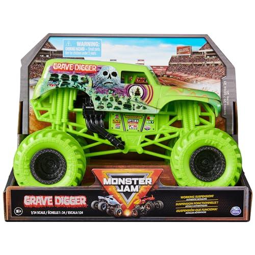 Monster Jam Grave Digger - Monster Truck Ufficiale Scala 1:24