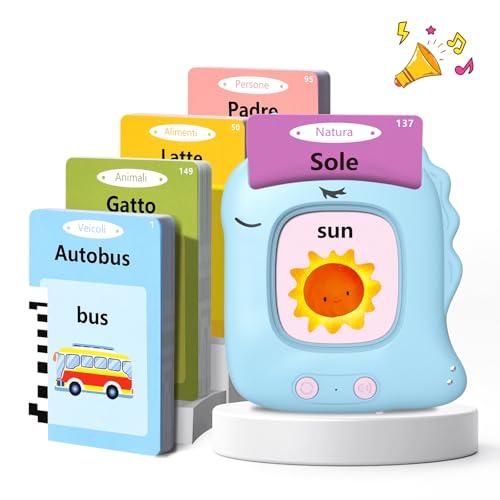 Talking Flash Cards Unicorno - Gioco educativo per bambini 3+ anni