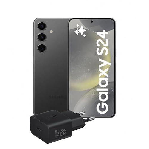 Samsung Galaxy S24 Smartphone AI, Caricatore incluso, Display 6.2'' FHD+ Dynamic AMOLED 2X, Fotocamera 50MP, RAM 8GB, 256GB, 4.000 mAh, Onyx Black [Versione italiana]
