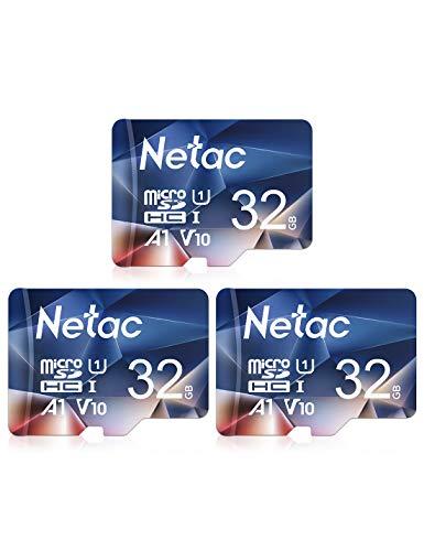 Netac 32GB Scheda Micro SD Set da 3