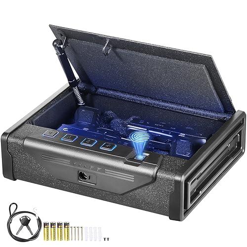 Cassaforte Biometrica VEVOR: Protezione Avanzata per Armi, Gioielli e Documenti