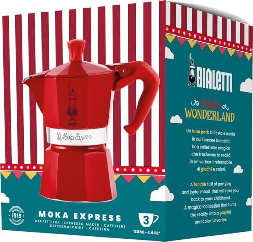 Bialetti Moka Express 3TZ Rosso Winter Wonderland