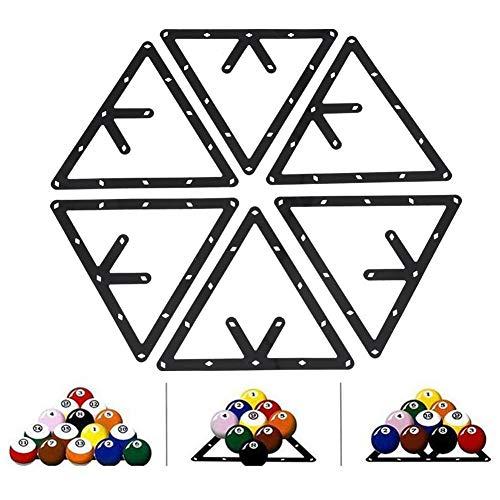 Set di 6 Supporti Triangolari per Biliardo