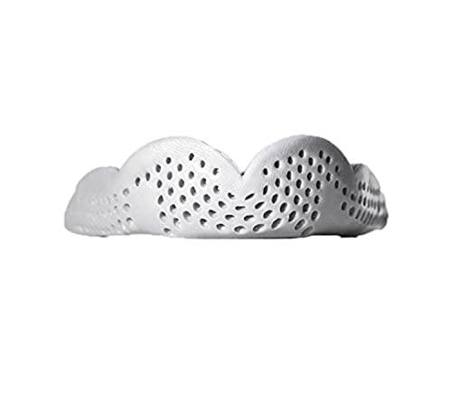 SISU Max Adult Mouth Guard Protezione Denti, Unisex, Max Adult Mouth Guard, Bianco, Adulto