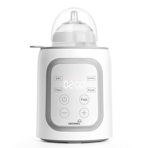 Grownsy Scaldabiberon Rapido 10-in-1: Alleato Perfetto per Genitori e Neonati