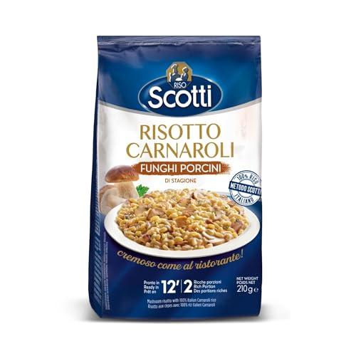 Riso Scotti Risotto Porcino di Stagione Carnaroli Senza Glutine 210g