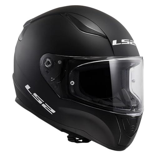 LS2 Rapid II Solid Matt Black Casco Integrale Moto