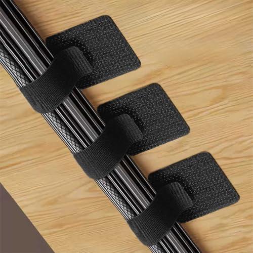 Organizzatori per Cavi in Velcro Riutilizzabili - Set da 20 Pezzi