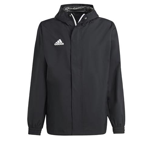 Giacca Antipioggia Adidas Uomo Entrada 22 All-Weather Jacket, Nera