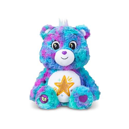 Care Bears Medium Plush Good Wishes Bear Collector Edition - Esclusiva Amazon, Peluche Morbido e Coccoloso, Perfetto per Collezionisti e Bambini, Peluche Ultra Morbido da 35 cm