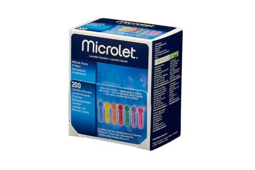 Bayer Diabete Linea Controllo Glicemia Microlet Lancette 200 Lancette Pungidito