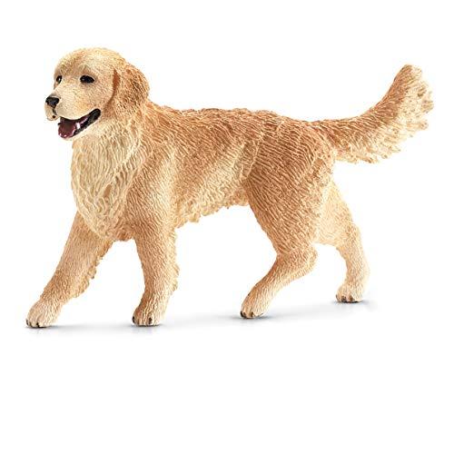 Schleich 16395 - Cagna Golden Retriever: Compagna di Giochi Realistica per Bambini