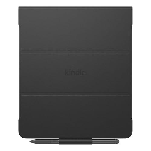 Custodia in Pelle per Amazon Kindle Scribe con Apertura a Libro e Aggancio Magnetico