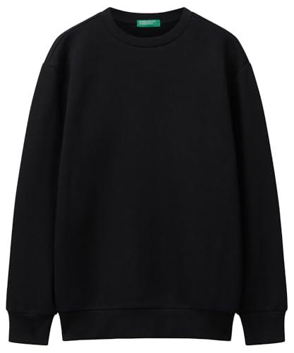 Maglia Girocollo Manica Lunga in Cotone con Stampe Assortite