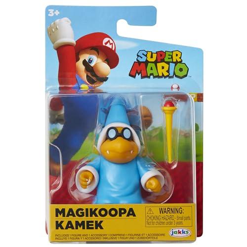 World of Nintendo - Super Mario Bros, Statuetta Snodata Magikoopa 6,3 cm