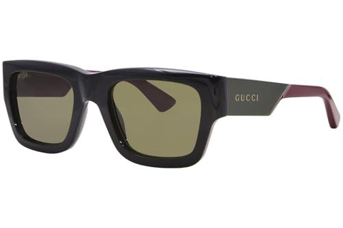 Gucci GG1668S Occhiali da Sole Nero/Verde