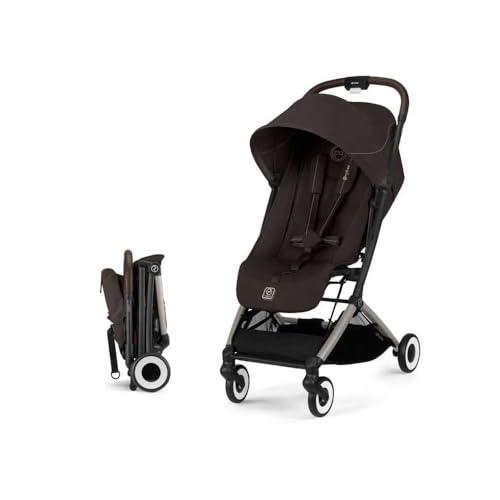 Cybex Orfeo - Passeggino Ultracompatto e Confortevole - Chocolate Brown