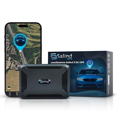 Salind 11 Localizzatore GPS per Veicoli con Allarmi Multipli e Batteria a Lunga Durata
