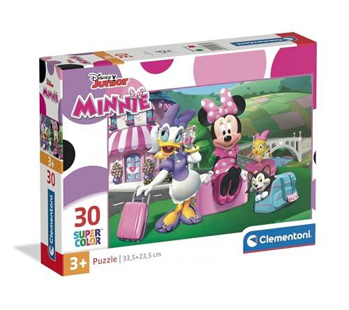 Clementoni - Puzzle 30 Pezzi Supercolor Minnie