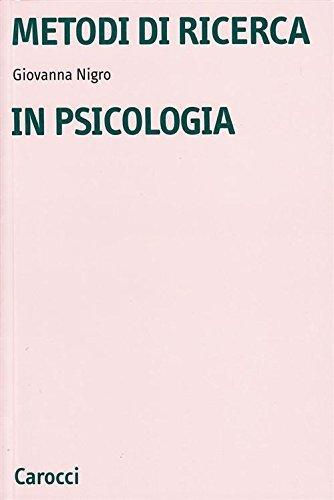 Metodi di ricerca in psicologia