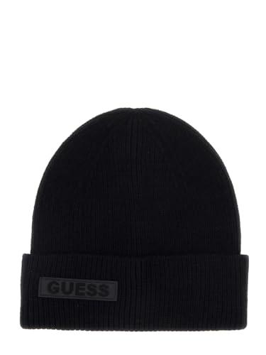 GUESS Beanie Nero con Logo