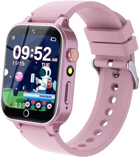 Smartwatch per Bambini con 26 Giochi, Contapassi e Fotocamera HD