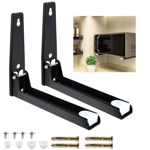 Supporto da Parete per Forno a Microonde - 2 Pezzi