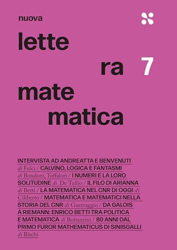 Nuova lettera matematica (Vol. 7)