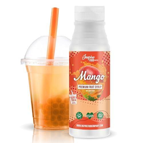 Sciroppo di Mango per Bubble Tea - 300ml - 100% Vegano e Senza Glutine