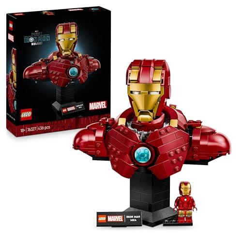 LEGO Marvel Busto di Iron Man MK4 - Set di Costruzioni per Adulti