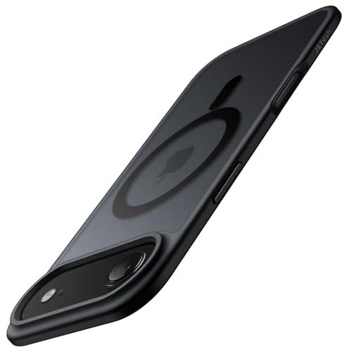 JETech Cover Magnetica Compatibile con MagSafe per iPhone New Air 6,6 Pollici (Nero)